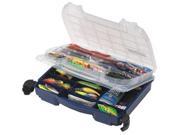 PLANO 2 SIDED DBL COVER BLUE TACKLE BOX 3952 10
