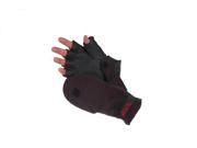 Glacier Glove Alaska River Flip Mitt Fishing Glove Black Medium 759BK M