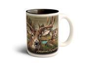 American Expedition Lg Coffee Mug Whitetail Deer CMUG 302