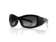 Bobster Drifter Conv Sunglasses Black Frame Photochromic Clear Lens