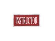 Voodoo Tactical Instructor Patch Red Large 4 1 8 X 9 06 000816348
