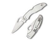 Spyderco Byrd MeadowLark2 Stainless Steel PlainEdge Knife BY04P2