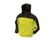 Frogg Toggs Highway Jacket Safety Green Black Xlarge NTH65125 148XL