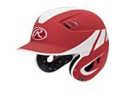 Rawlings Velo Series Senior 2 Tone Away Batting Helmet Red R16A2S MS W