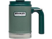 Stanley Classic 16oz Hammertone Green Vacuum Camp Mug 10 01693 001
