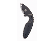 Ka Bar Knives TDI Law Enforcement Serrated Knife w Hard Sheath Black Clampack