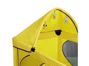 Dog Pet Playpen Puppy Pen Canopy Top Cover Yellow