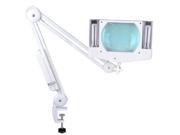 5x Mag Desk Swing Arm Lamp Magnifier with Clamp