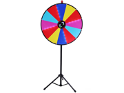30 LED Light Stripod Floor Color Prize Wheel 12 Slot