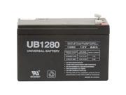 Upg 85986 D5743 Sealed Lead Acid Batteries 12V; 8 Ah; .187 Tab Terminals; Ub1280