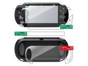 eForCity 3 piece Full Body Reusable Screen Protectors compatible with Sony PSP Vita Pack of 3