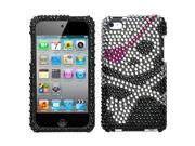MYBAT Skull Diamante Protector Cover for Apple® iPod touch® 4th generation