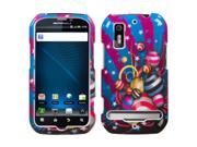 MYBAT Jumpy Phone Protector Faceplate Cover Compatible With MOTOROLA Electrify MB855 Photon 4G