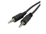 eForCity 3.5mm Stereo Extension M M Cable Compatible With Samsung Galaxy Tab 4 7.0 8.0 10.1 Nexus 5X 6P 6FT Black
