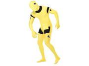 Crash Dummy Second Skin Suit Adult Costume Size Medium