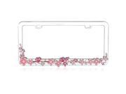 MYBAT Pink Cherry Blossom Tree Metal Frame