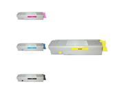 G G 5 Pack Premium Color Toner Cartridge for OKI C5500 C5650 C5800 Black 43324404 x 2 Cyan 43324403 Magenta 43324402 Yellow 43324401 Page Yield 5K