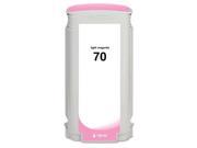 G G 2 Pack Light Magenta Ink Cartridge Compatible With HP No.70 Inkjet C9455A 130ml