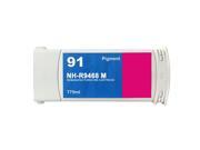 G G 3 Pack Magenta Ink Cartridge For HP 91 Inkjet Magenta For HP C9468A 775ml