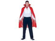 38 Cape Red Adult Accessory Size Standard