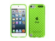 Apple iPod Touch 5th Gen 6th Gen Case eForCity Argyle TPU Rubber Candy Skin Transparent Case Cover Compatible With Apple iPod Touch 5th Gen 6th Gen Green