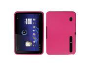 MYBAT Soft Silicone Skin Case Hot Pink Compatible With MOTOROLA MZ600 Xoom