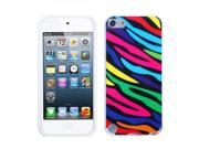 Apple iPod Touch 5th Gen 6th Gen Case eForCity Zebra TPU Rubber Candy Skin Case Cover Compatible With Apple iPod Touch 5th Gen 6th Gen Colorful