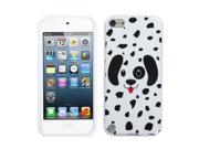 Apple iPod Touch 5th Gen 6th Gen Case eForCity Dotted Dalmatian TPU Rubber Candy Skin Case Cover Compatible With Apple iPod Touch 5th Gen 6th Gen White Black