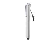 Silver Business Stylus Pen with Dust Cap Pocket Clip in Retail Packaging