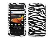 For M820 Galaxy Prevail Zebra Skin Hard Snap On Phone Protector Cover Case