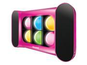 Dreamgear Isound 5248 Iglowsound Speaker System With Dancing Lights Pink