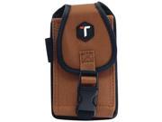 Tough Tested Rugged Phone Case Pouch with Belt Clip 6 Point Security Tan TT RUGGED LT