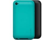 Xtrememac 02290 Tuffwrap Case compatible with Apple iPod touch 4G 2 Pack Black Turquoise
