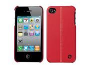 Trexta Apple® iPhone® 4 iPhone® 4S Snap on Case Red