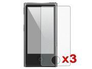 eForCity 3 x Colorful Diamond Screen Protector Compatible with Apple® iPod Nano 7 7th 7 th 7 Generation Gen7 7 Generation