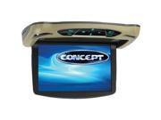 CONCEPT Flipdown Monitor DVD with HD Input High Audio Output Model CFD 105