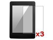 eForCity 3 Pack ANTI GLARE MATTE LCD SCREEN PROTECTOR COVER FILM compatible with New Kindle Paperwhite