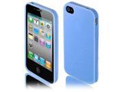 HRW Pc Circle TPU Case Compatible With Apple® iPhone 4GS 4G CDMA GSM White Blue