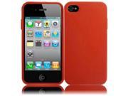HRW Pc Circle TPU Case Compatible With Apple® iPhone 4GS 4G CDMA GSM White Red