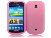 HRW Silicone Case Skin Cover Compatible With Samsung© Galaxy Stellar i200 Baby Pink