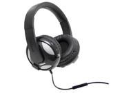 SYBA Oblanc UFO210 Over Ear Dual Driver Amplified Stereo Headphones with In line Mic Black OG AUD63051