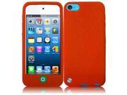 Apple iPod Touch 5th Gen 6th Gen Case eForCity Rubber Silicone Soft Skin Gel Case Cover Compatible With Apple iPod Touch 5th Gen 6th Gen Orange