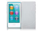 HRW for Apple iPod Nano 7 S Shape TPU Cover White