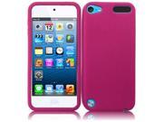 Apple iPod Touch 5th Gen 6th Gen Case eForCity Rubber Silicone Soft Skin Gel Case Cover Compatible With Apple iPod Touch 5th Gen 6th Gen Pink
