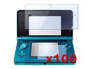 eForCity 100 x Reusable Screen Film Guard LCD Compatible With Nintendo 3DS