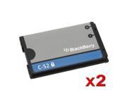 2X BlackBerry Curve 8520 9300 8530 Aries Standard OEM Original Battery C S2 BAT 06860 009