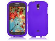 HRW For Samsung Galaxy Light T399 Rubberized Cover Purple