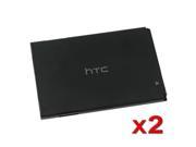2 x HTC My Touch 3G Slide Standard OEM Battery 35H0012704M BB00100