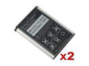 2 x Sony Ericsson W810 W550 W600 Z710 Standard OEM Battery BST 37