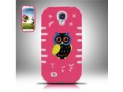 BJ For Samsung Galaxy S4 Glow PC SC Owl 3D Design Case Cover